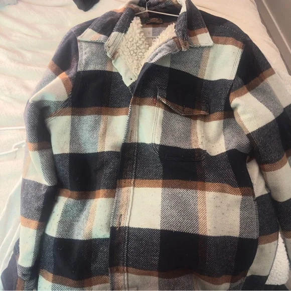 Levi's skateboarding edition Sherpa flannel jacket - Picture 10 of 11
